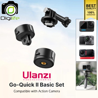 Ulanzi GO-Quick II Basic Set ชุดอแดปเตอร์ สำหรับ  Action Cam, GOPRO, Insta360, etc / Digilife Thailand