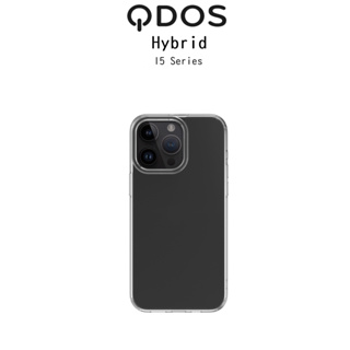 Qdos Hybrid เคสใสกันกระแทกเกรดพรีเมี่ยม เคสสำหรับ iPhone15/15Plus/15Pro/15Promax(ของแท้100%)