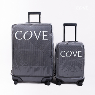 COVE Clear PVC Luggage Cover KAVE [กรอกโค้ดช้อปปี้​ CVENVB1] พลาสติกคลุมกระเป๋าเนื้อหนาใส ขนาด 20, 24, 29 นิ้ว