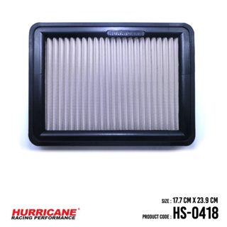 HURRICANE กรองอากาศสแตนเลสสตีล เฮอร์ริเคน รุ่น HS-0418 Honda Odyssey 2.4L