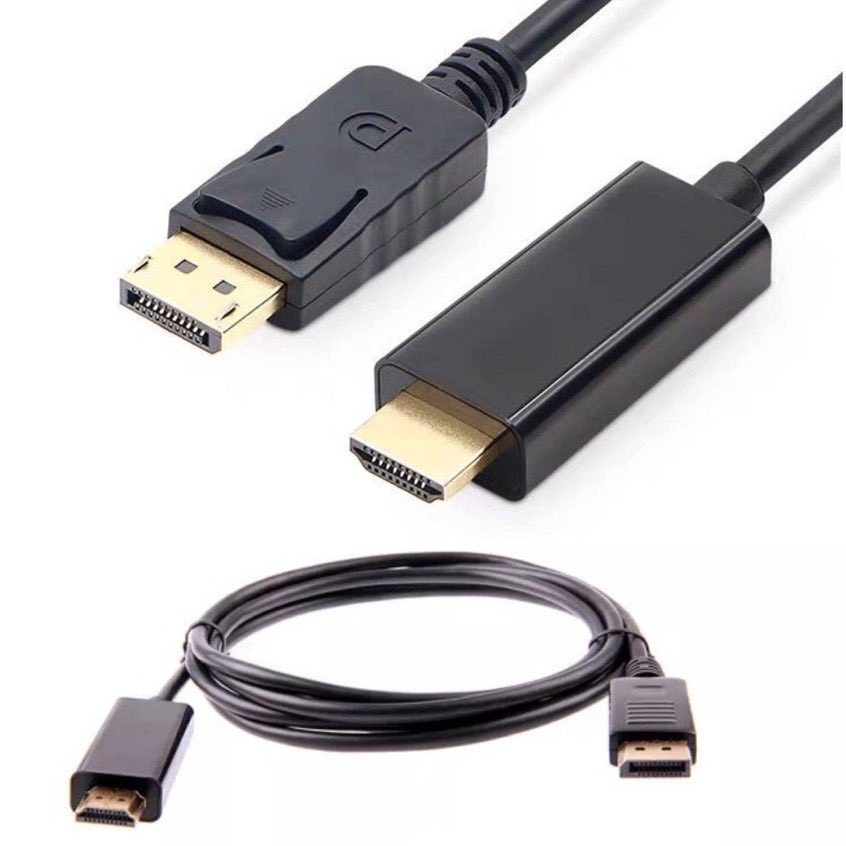 สายแปลง Display Port To hdmi Cable 4K 2K ยาว1.8M (พร้อมส่ง) Shopee Thailand