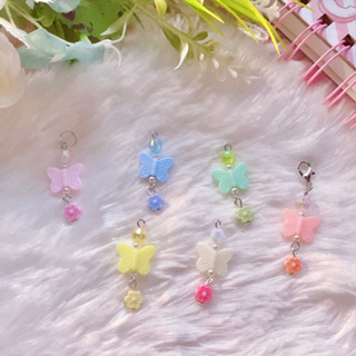 ｡✿*ﾟ Pendant ･✿.｡ที่ห้อยรองเท้าผีเสื้อดอกไม้ | Chanis Store