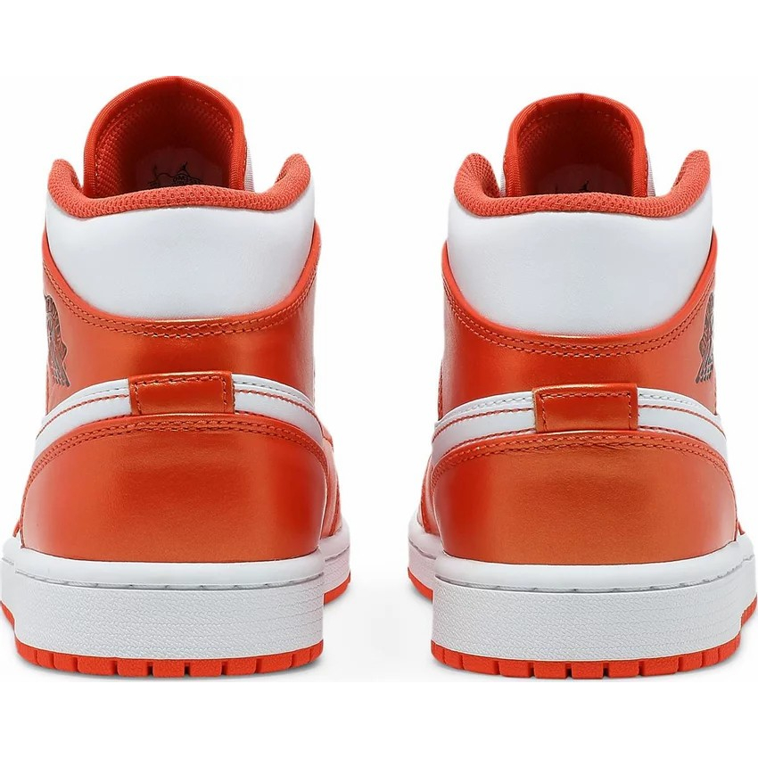 PROSPER Air Jordan 1 Mid Metallic Orange Shopee Thailand