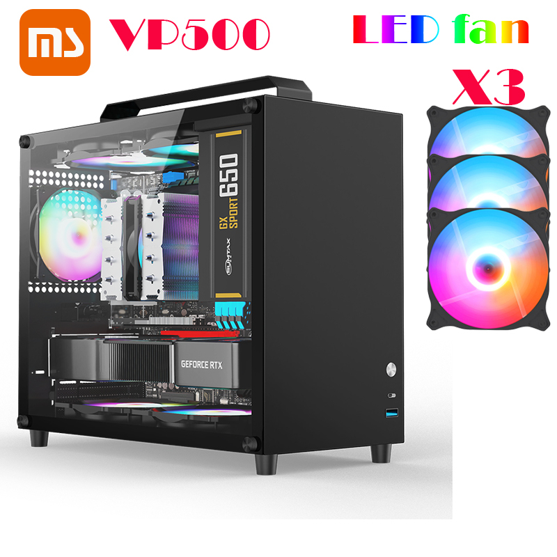 Sumtax Xun Titanium VP500 เคสคอมพิวเตอร์อลูมิเนียมอัลลอยด์แบบพกพามินิ ...