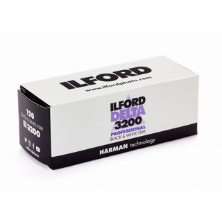 ฟิล์มขาวดำ Ilford Delta 3200 Professional 120 Black and White Film Medium Format ฟิล์ม