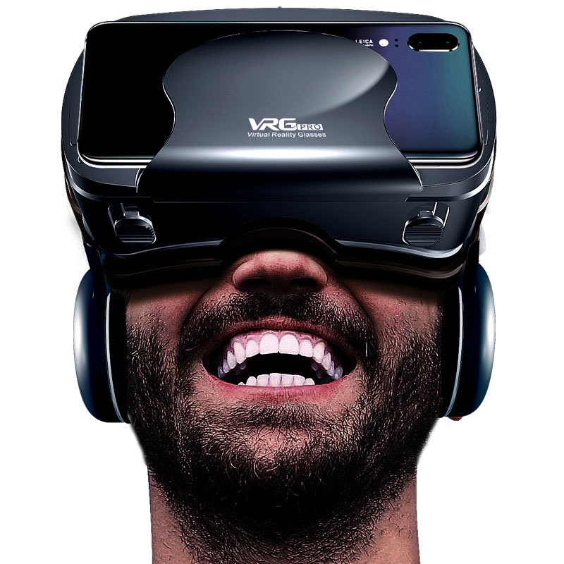 VR เลนส์สีฟ้า แบบเดิม VRG PRO+ แว่นตาเสมือนจริง 3D Vr Box (มีให้เลือก ...