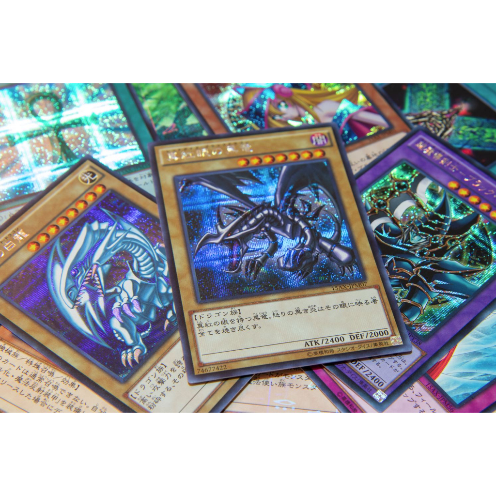 Yugioh Card Red Eyes Black Dragon(Secret Rare)(15AXJPM07) Shopee