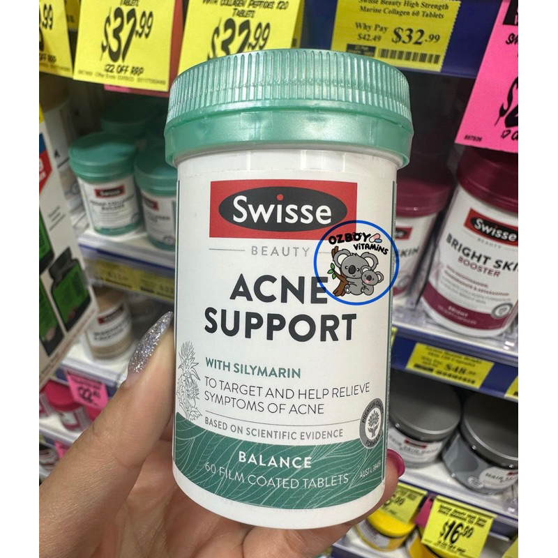 Swisse Acne Support 60 tablets | Shopee Thailand