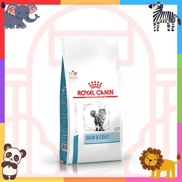 Royal Canin Skin&Coat 1.5 kg. อาหารแมวประกอบการรักษาโรคผิวหนังและบำรุง