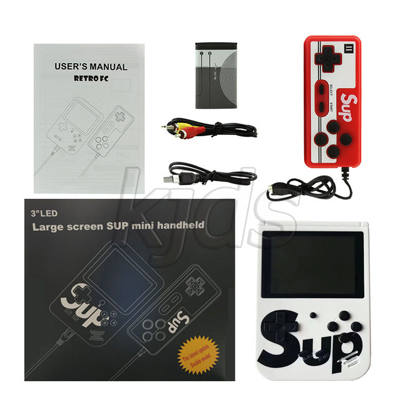 ( รับประกัน)Sup เกมคอนโซลมือถือย้อนยุคมินิของขวัญเด็กนักเรียน 400 ใน ...