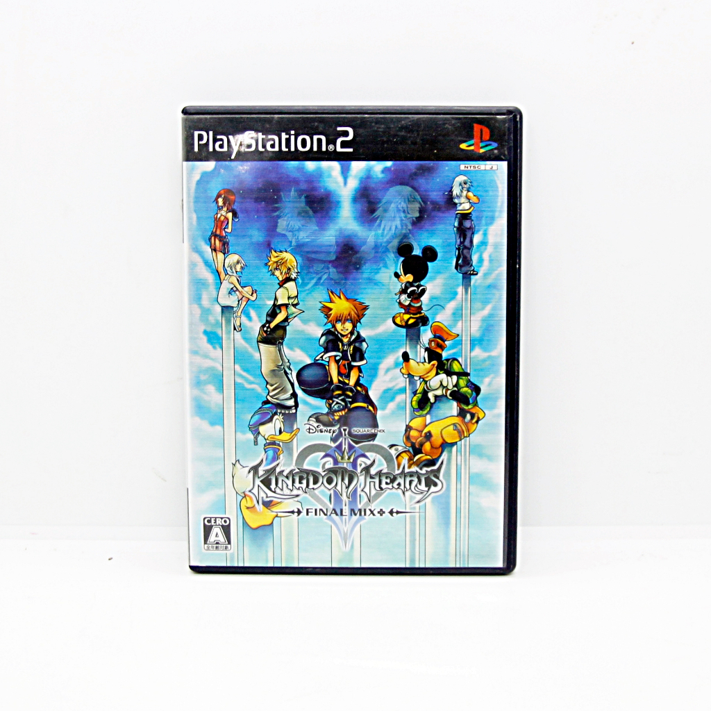 Kingdom Hearts Final Mix Per PlayStation 2 - Versione Giapponese NTSC-J Con Set Regalo