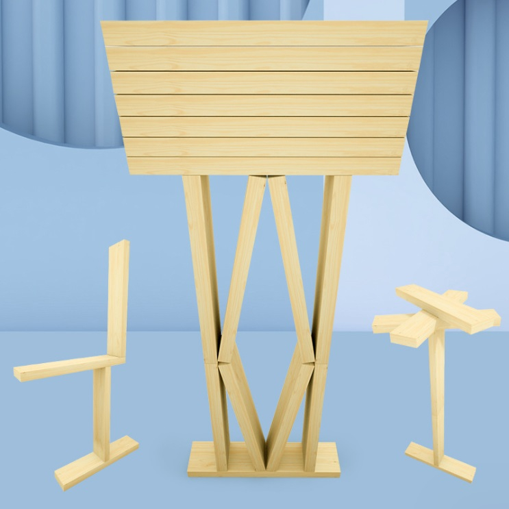 3D balance building blocks บาลานซ์เกม ของเล่นไม้ ของเล่นแนวมอนเตสซอรี่ ...