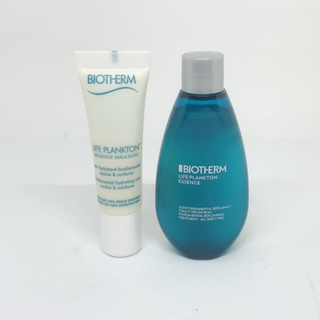 BIOTHERM Life Plankton Sensitive Emulsion 10ml +Life Plankton Essence ไบโอเธิรม์ เอสเซนต์ น้ำตบ ไลฟ์แพงตอน 30ml.