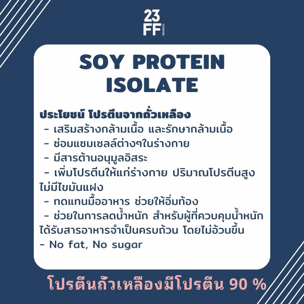 ลดแรง-2lbs-907กรัม-soy-protein-isolate-โปรตีนถั่วเหลือง-plant-protein-โปรตีนพืช-non-whey-ซอยโปรตีน-ไอโซเลท-เวย์โ