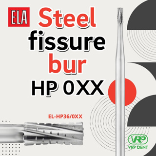 ภาพหน้าปกสินค้าSteel Fissure Bur HP 10pcs EL-HP36/0XX ที่เกี่ยวข้อง