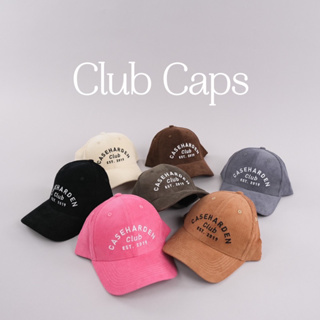 (ใส่โค้ด NBAUW2 ลด110.-) Club Caps หมวแก๊ปผ้าลูกฟูก