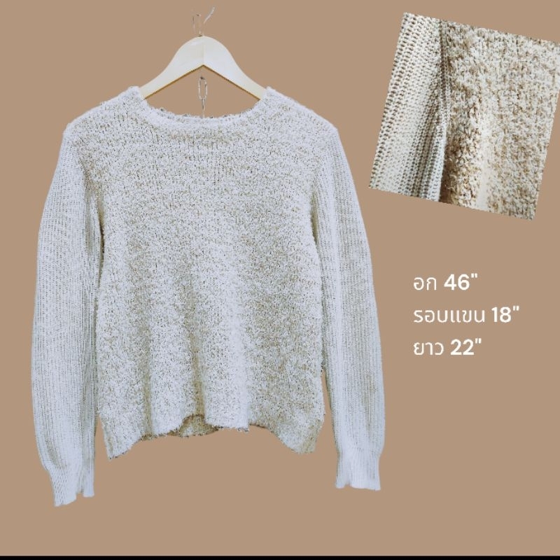 เสื้อไหมพรม แบรนด์มือสอง พร้อมส่ง♥️ (update 24/09/66) | Shopee Thailand