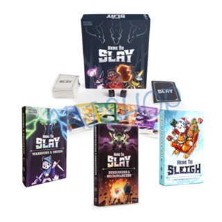 Here to slay / Warriors &amp; Druids / Berserkers / Here to Sleigh (English) Board game - Unstable unicorns unicorn บอร์ดเกม