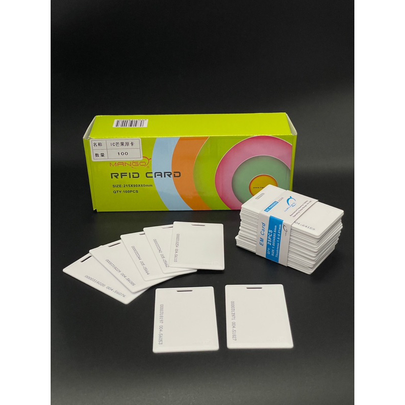 บัตรคีย์การ์ด proximitycard บัตรmango บัตรrfid | Shopee Thailand