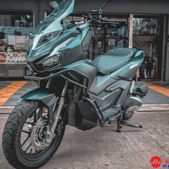 แคชบาร์ ADV160 V5 สี powder coat ติดตั้งง่าย ADV 160 | Shopee Thailand