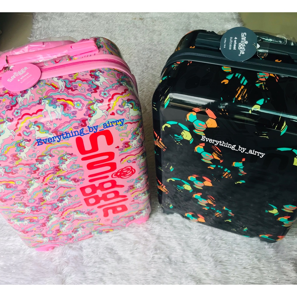 กระเป๋าเดินทาง-ขนาด-22-นิ้ว-smiggle-wild-side-4-wheel-suitcase-beam-four-wheel-travel-trolley-bag