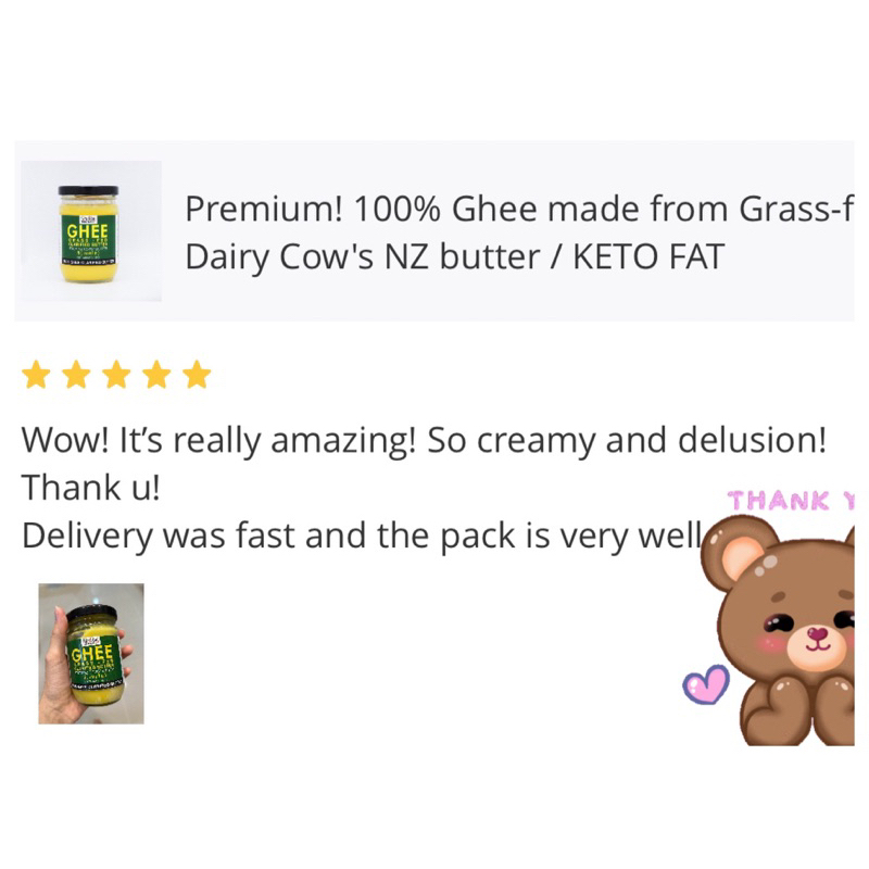 special-price-100-ghee-กี-made-from-grass-fed-dairy-cows-nz-butter-50g