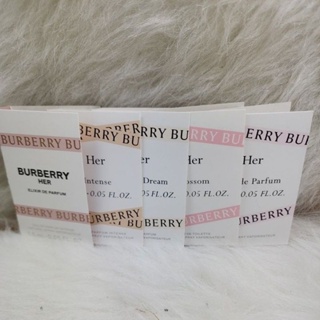 burberry her vial spray 1.5 ml