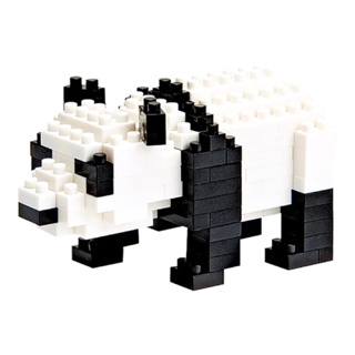 แท้ 100% จากญี่ปุ่น Nano Block นาโน บล็อค Kawada Japan แพนด้า Giant Panda NBC-019 Over 150 Pieces/ชิ้น