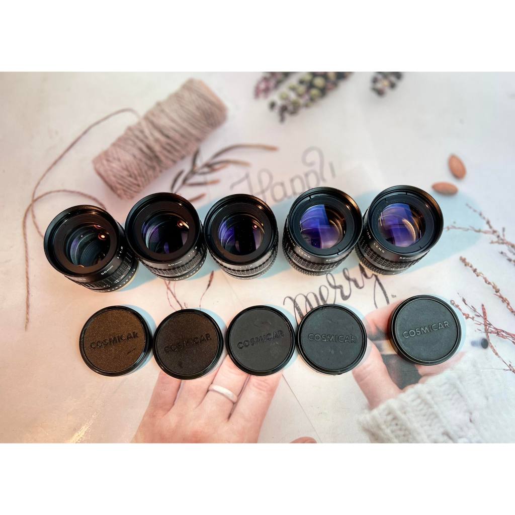 COSMICA TELEVISION LENS 50MM.F1.8 C MOUNT | Shopee Thailand