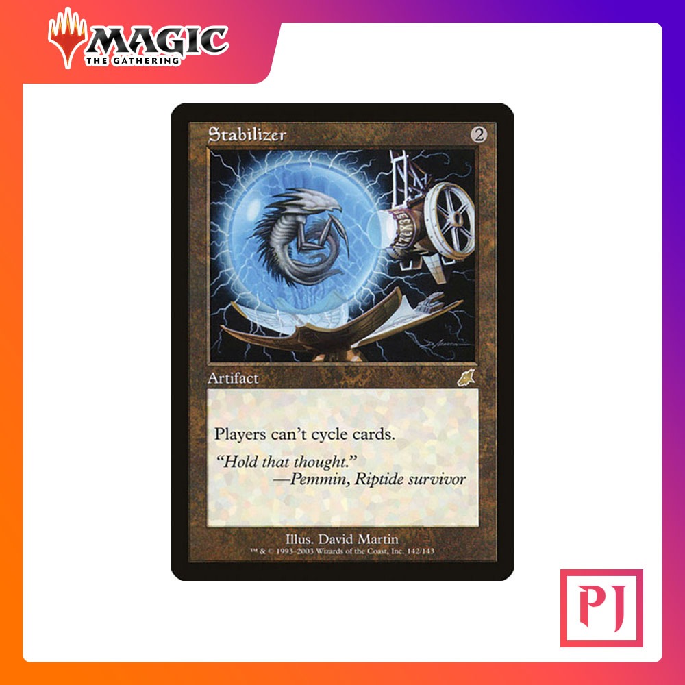 [MTG] Stabilizer [SCG] [ARTIFACT] [RARE] [NORMAL] [ENG] (การ์ดเมจิค / Magic the Gathering