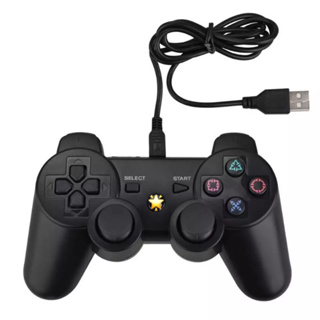 USB Wired Controller สำหรับ PS3จอยสติ๊กเกมคอนโทรลเลอร์ Joypad สำหรับ PS3 Dual การสั่นสะเทือน USB Gamepad PS3เกมคอนโซล