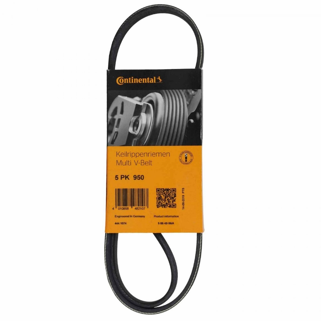 BMW สายพานแอร์ 5PK950 ยี่ห้อ Continental เครื่อง M43 รุ่น Serie3 E46 ...