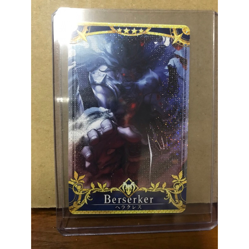 การ์ด fate arcade แท้ เบอเซิกเกอร์คลาส fullart | Shopee Thailand
