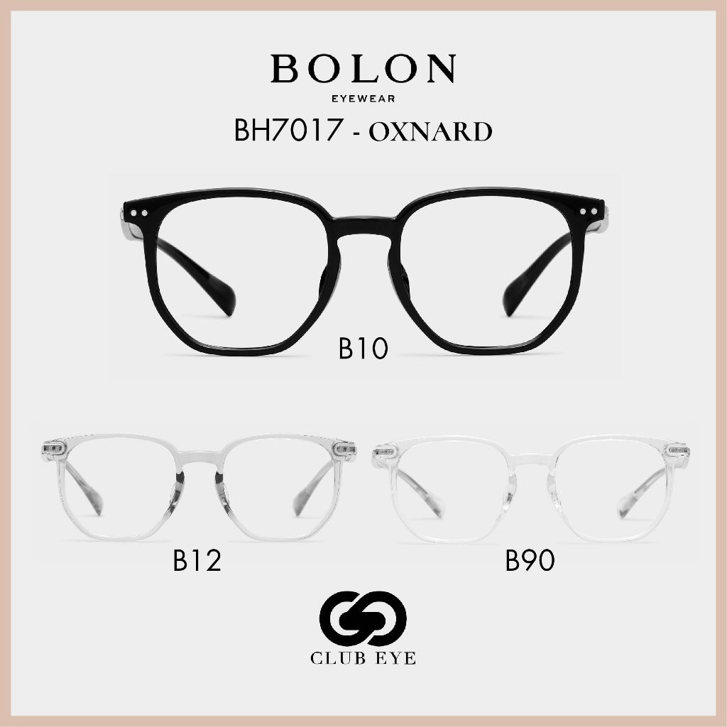 bolon-กรอบแว่นสายตา-โบลอน-kano-bj5082-ทรงเหลี่ยม-กรอบสีดำ-ss22-ของแท้-มีประกัน
