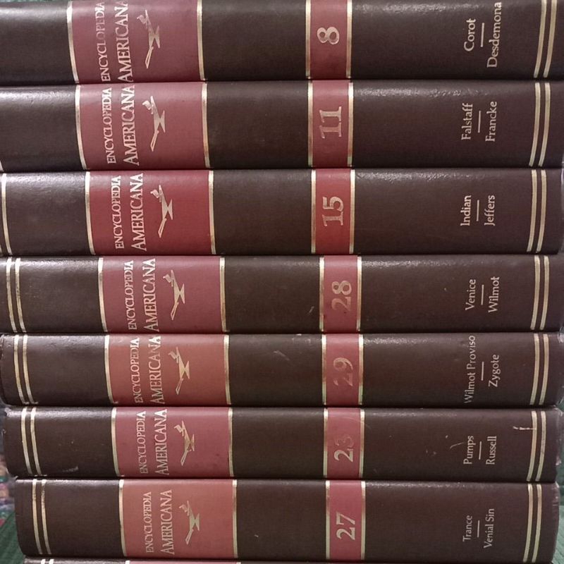 หนังสือ Encyclopedia Americana มือสองสภาพดี | Shopee Thailand