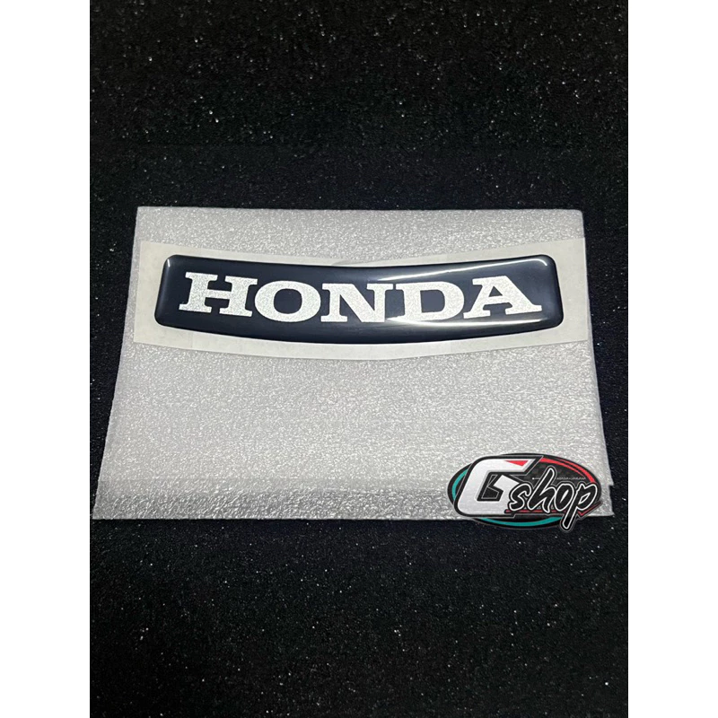 สติ๊กเกอร์ HONDA เรซิ่น 3D 80มม.ตัวนูน เวฟ125R,เวฟ125S