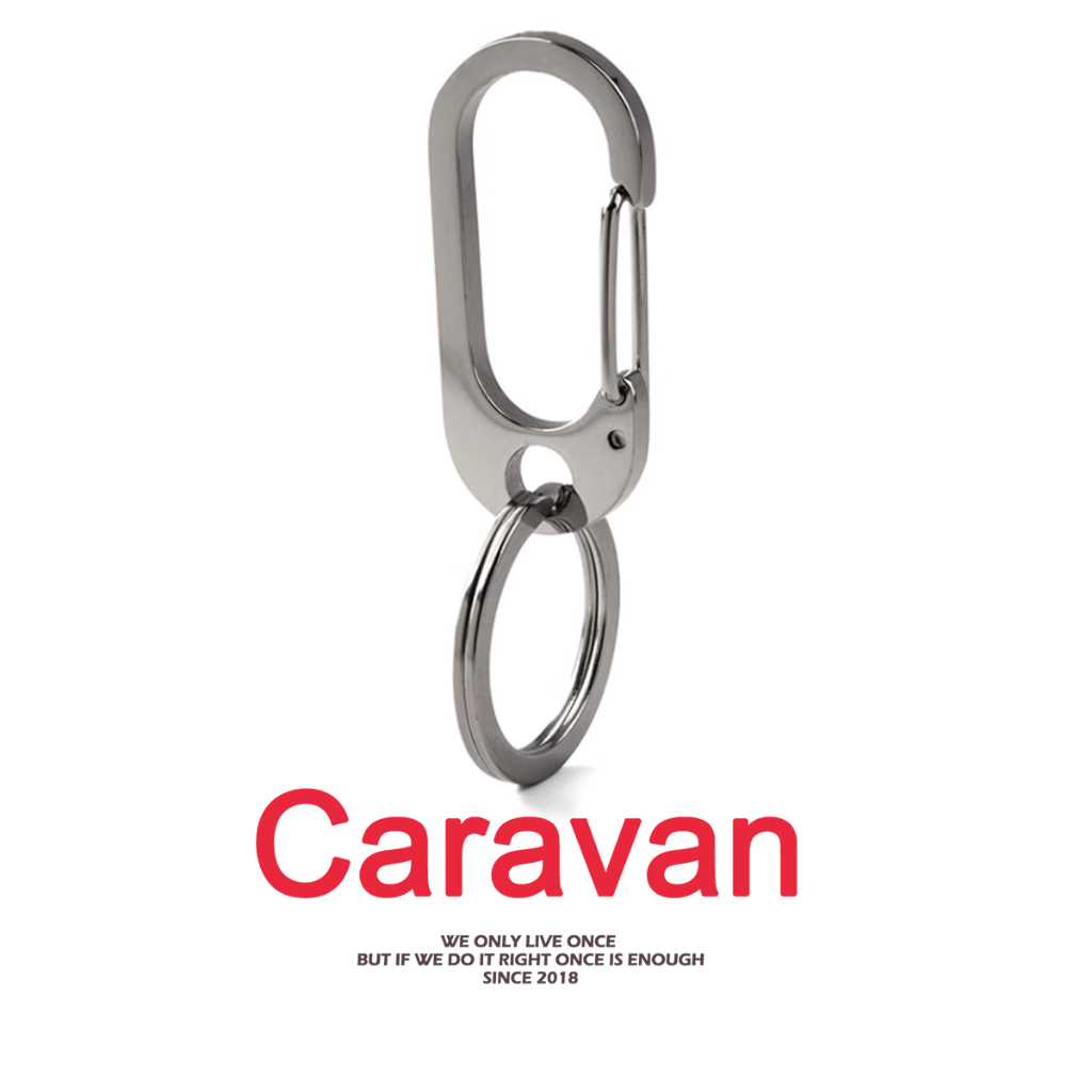 Caravan Crew Keychain keyring พวงกุญแจ Snap Clip ที่คล้องกุญแจ | Shopee ...