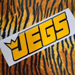 สติ๊กเกอร์สะท้อนแสง JEGS เป็นสติ๊กเกอร์3m ขนาดความยาว 6x18 ซม.