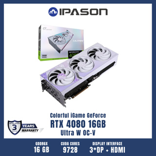COLORFUL GPU (การ์ดจอ) iGame GeForce RTX 4080 16GB Ultra W OC-V รับประกัน 3 ปี โดย Devas IPASON