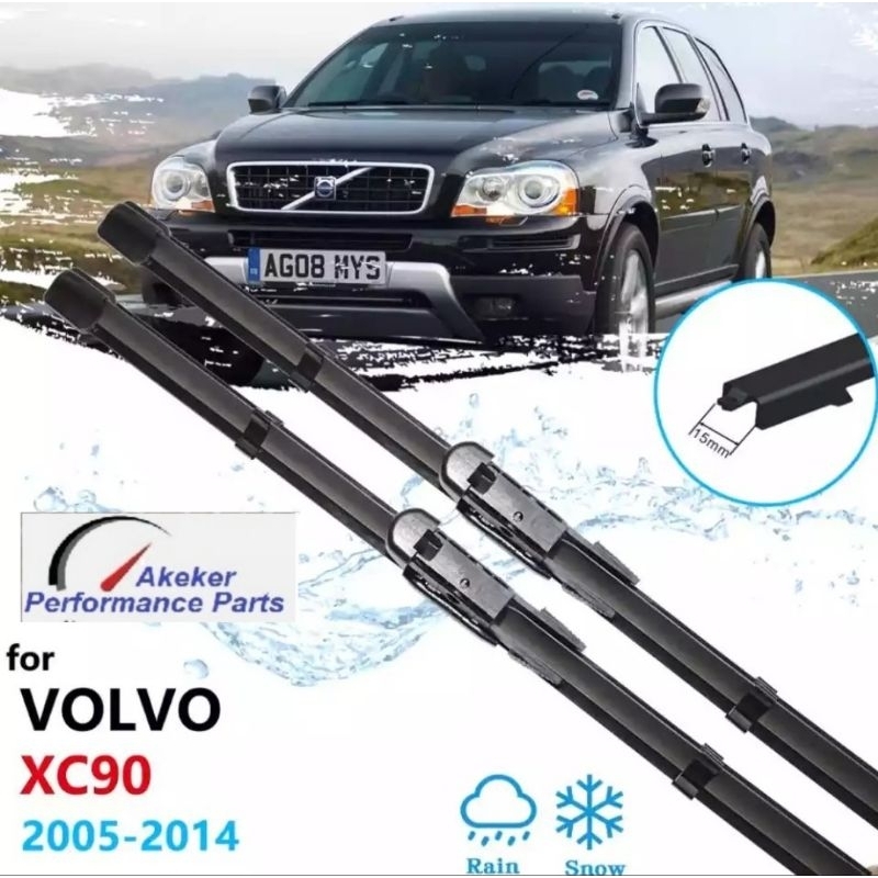 GF69 Car Wiper Blades Front for Volvo XC90 MK1 20052014 Windscreen