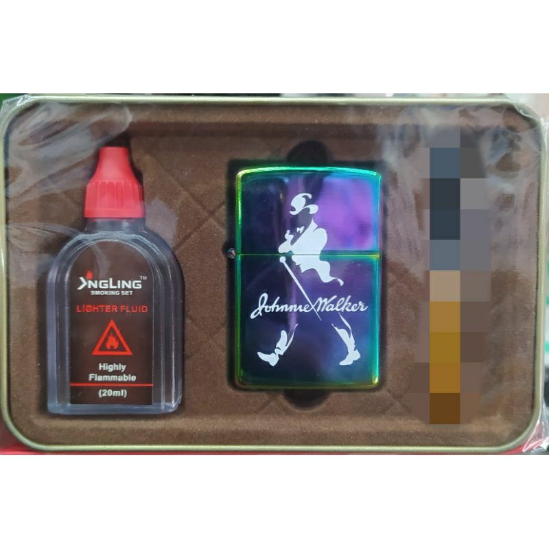 ไฟแช็คน้ำมัน มีหลายลาย มากับชุด Box set ประกอบด้วยน้ำมันไฟแช็ค และก้าน ...