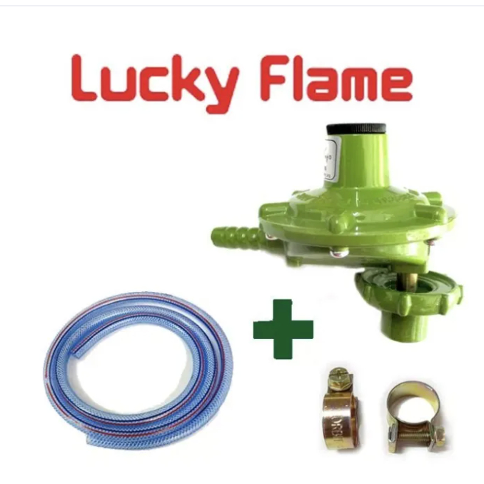 Lucky Flame รุ่นL-326P หัวปรับแก๊สแรงดันต่ำ ใช้ต่อกับถังปิคนิค 4 kg ...