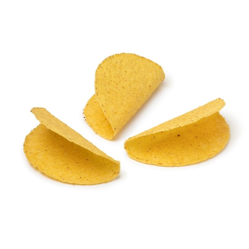 Mini Taco Shells 3 Inch (แผ่นแป้งมินิทาโก้เชลล์ขนาด 3 นิ้ว(1แพ็ค 40 ...