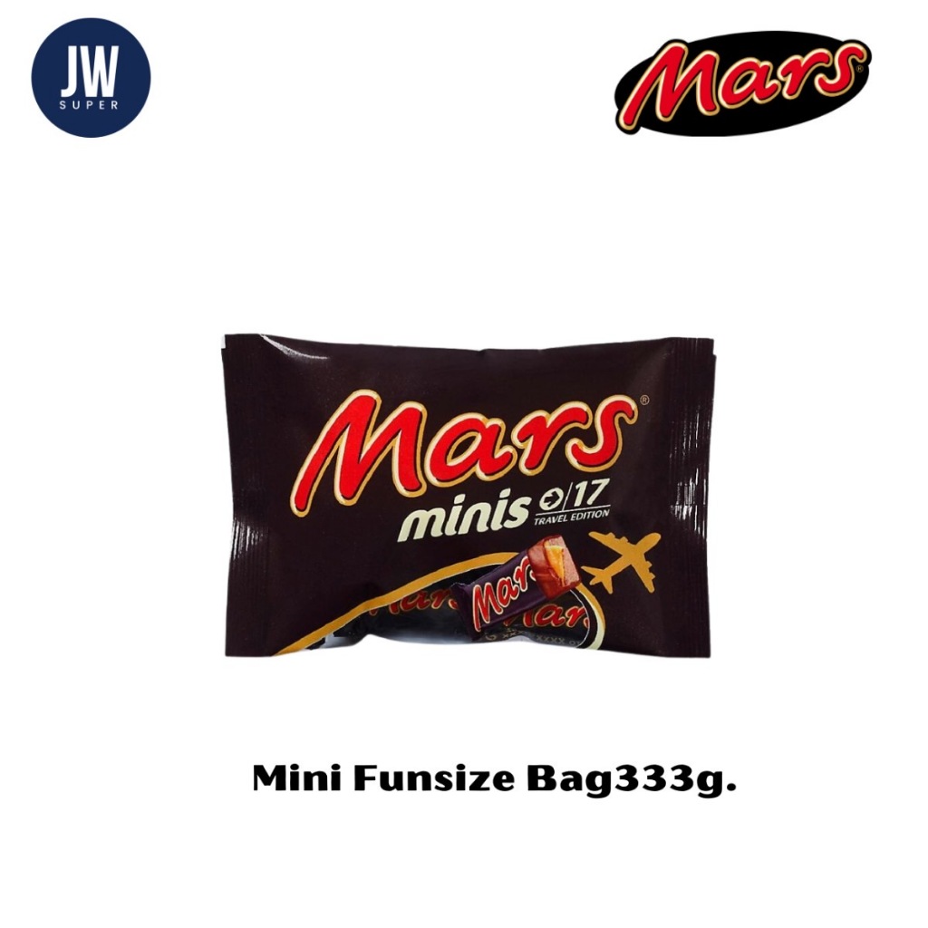 Mars Minis Chocolate mini มี 17 ชิ้น/ห่อ Made in เนเธอร์แลนด์ **ห่อใหญ่ ...