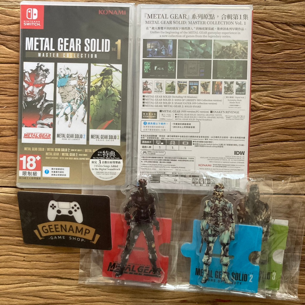 (โค๊ดShopee DDX10AUGW2 ลด10%) NSW [มือ1] Metal Gear Solid : Master ...