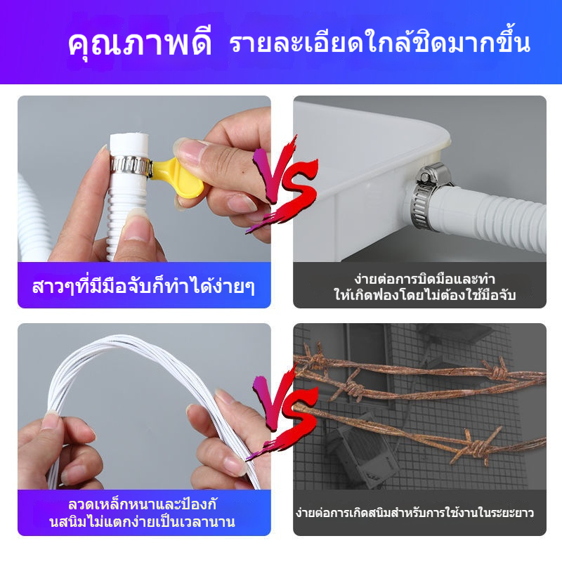 เครื่องใน-แอร์-gree-เครื่องนอก-ถาดน้ำพลาสติก-มีท่อน้ำทิ้ง-ถาดรองน้ำหยดรั่ว