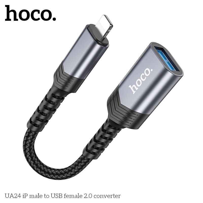 IP to USB OTG Adapter รองรับ IP IPD เชื่อมต่อ USB โอนถ่ายข้อมูล รูปภาพ ...