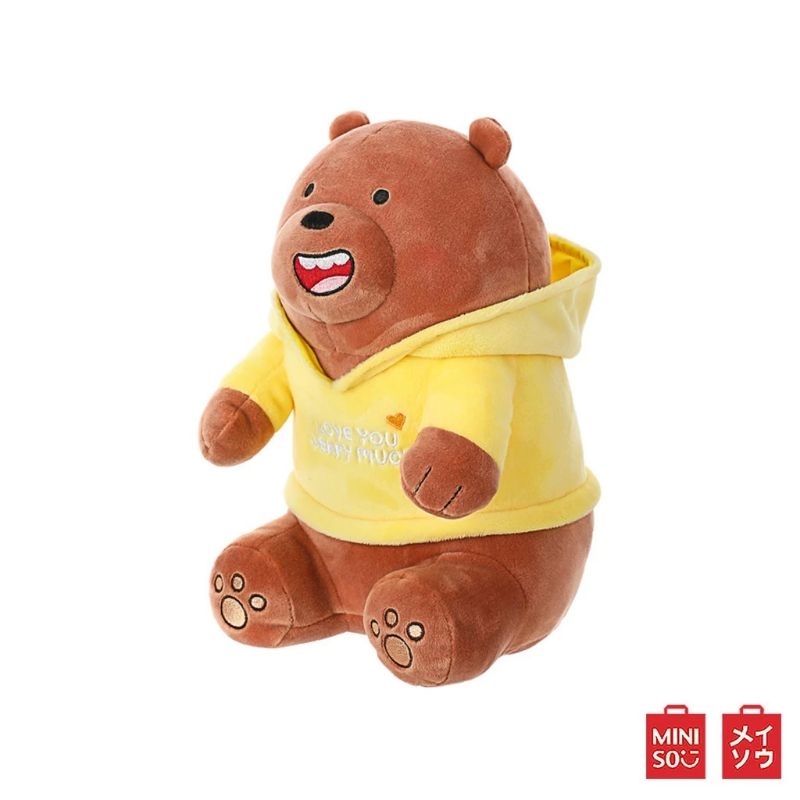 miniso-น้องสามแบร์-ผู้น่ารักน้องใส่หมวกด้วย-ลิขสิทธิ์แท้