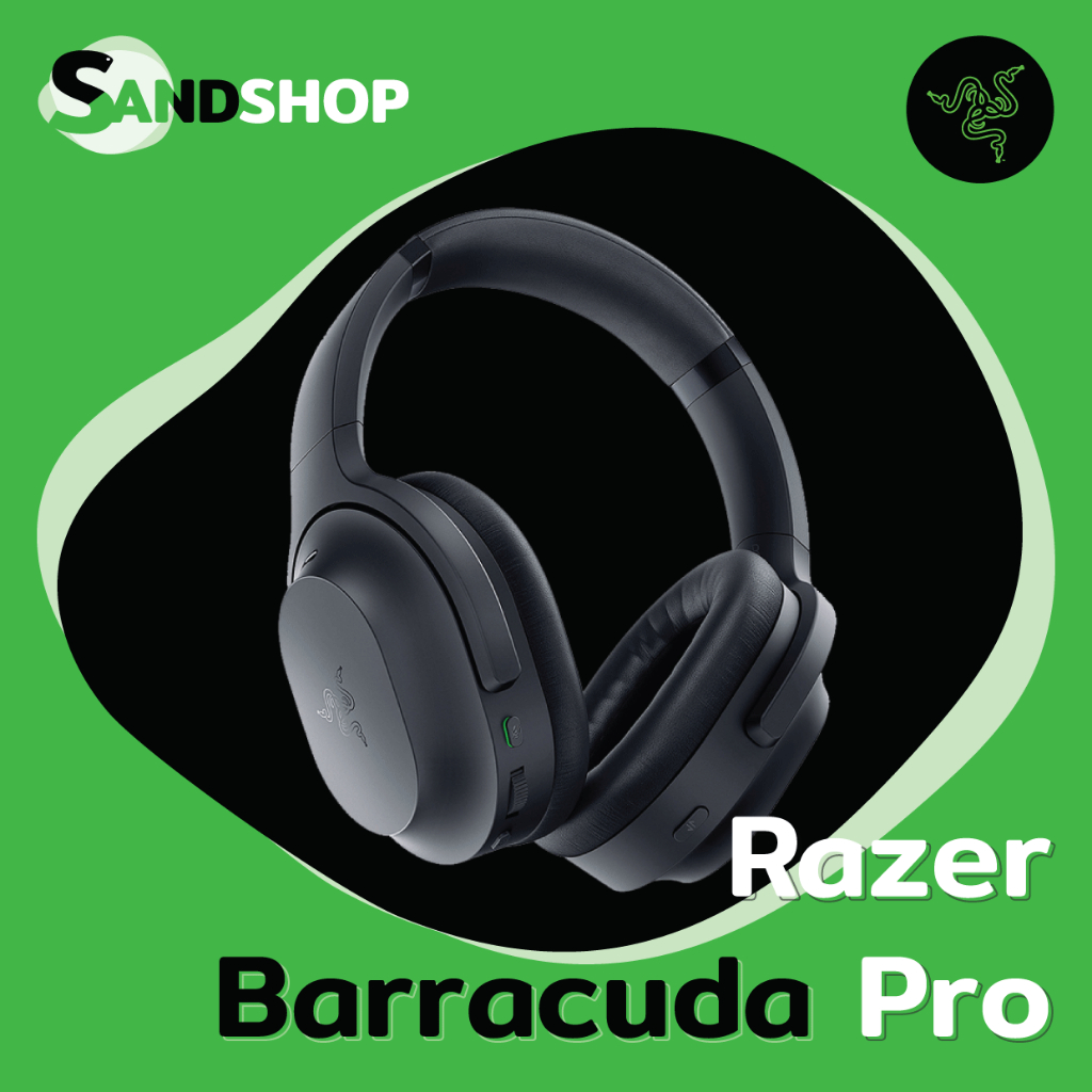 สินค้าพร้อมจัดส่ง (หูฟังเกมส์มิ่ง) RAZER BARRACUDA PRO Wireless Gaming ...