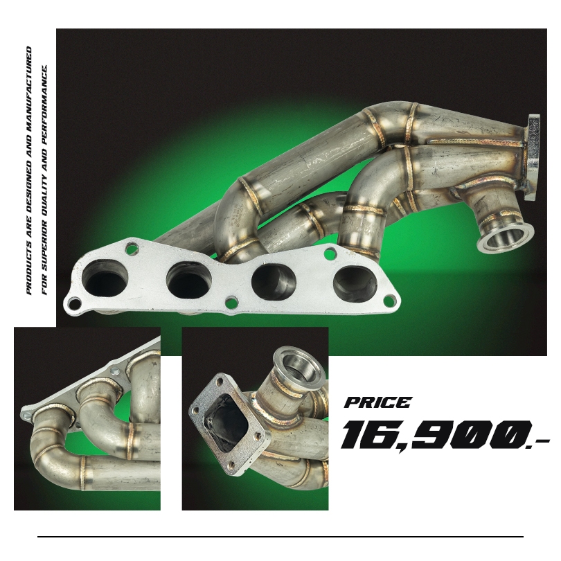 BILLION EXHAUST MANIFOLD & GASKET KIT REPLACEMENT FOR HONDA KSERIES